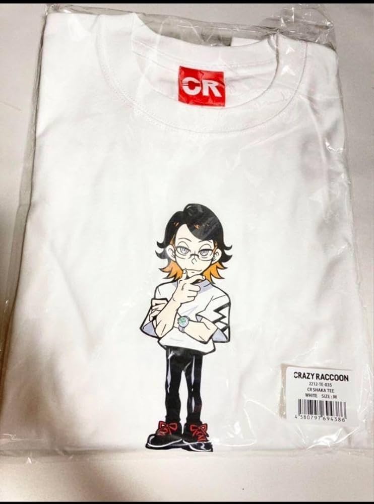 Amazon.co.jp: CRAZY RACCOON CR 釈迦 Tシャツ Mサイズ : おもちゃ