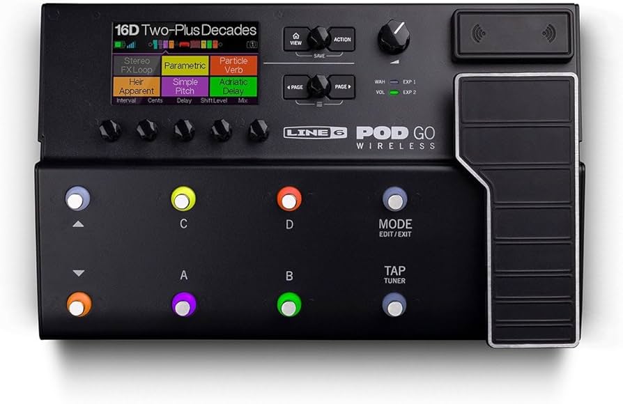 Amazon.com: Line 6 POD Go Wireless, black : Musical Instruments