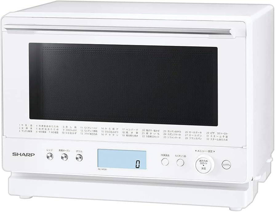 Amazon | シャープ 過熱水蒸気 オーブンレンジ 26L コンベクション 2段