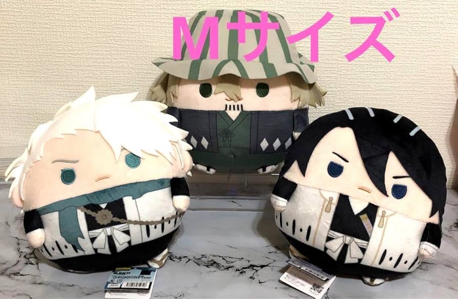 Amazon.co.jp: BLEACH ブリーチ ふわコロりん M サイズ ぬいぐるみ 3点