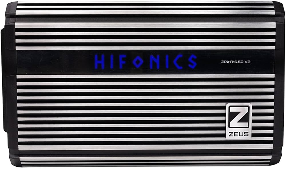 Amazon.com: Hifonics ZRX1716.5DV2 Zeus ZRX V2 Compact 1700 Watt