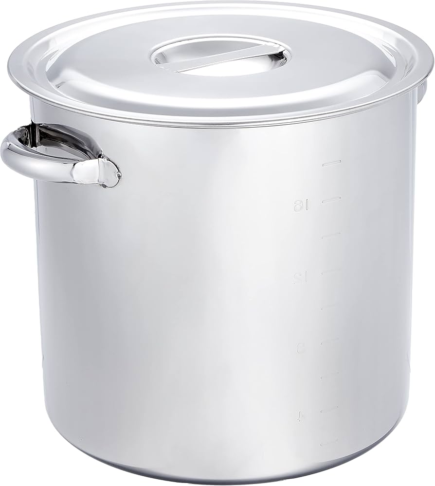Amazon｜遠藤商事 TKG 寸胴鍋 42cm ステンレス製 外径×深さ(mm)440×420