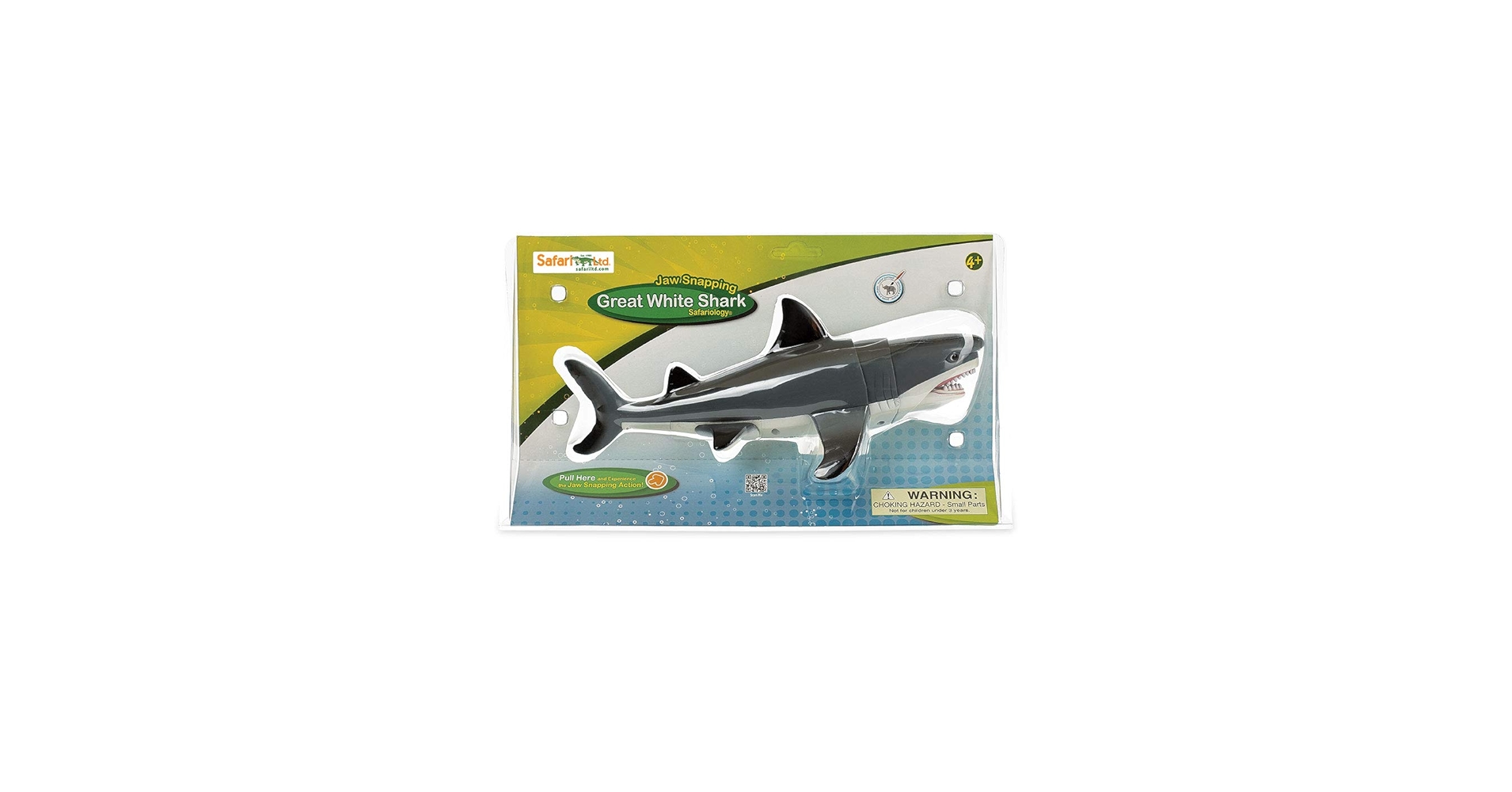 Amazon.com: Safari Ltd. Jaw-Snapping Great White Shark Figurine