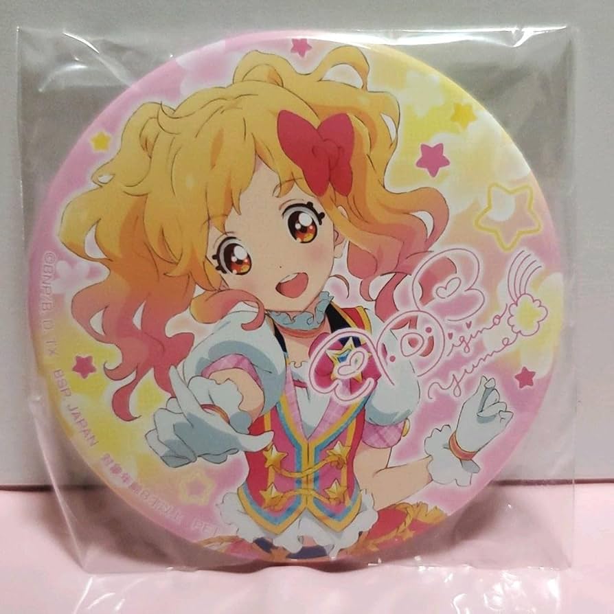 Amazon.co.jp: 虹野ゆめ アイカツオンパレード! 缶バッジ セガ ナムコ