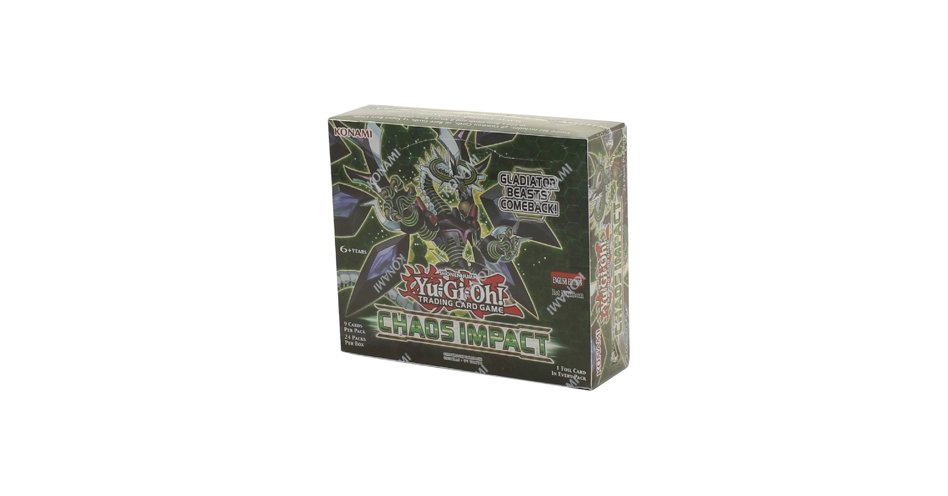 Amazon.com: Yugioh Chaos Impact Booster Box 1st Edition TCG 24