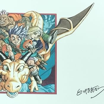 ドラゴンクエスト4 5 6 複製原稿 鳥山明 ドラクエ11 ポスター 複製原稿