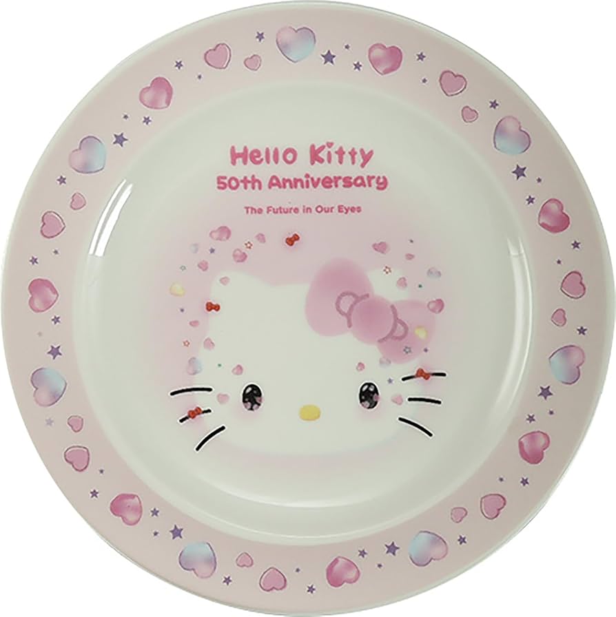 Amazon｜サンリオ キャラクターズ(sanrio) 皿 プレート 直径20cm