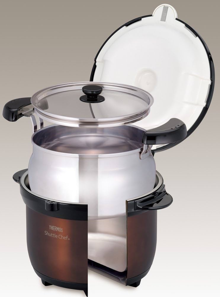 Amazon｜THERMOS 真空保温調理器 シャトルシェフ 3.0L クリアブラウン