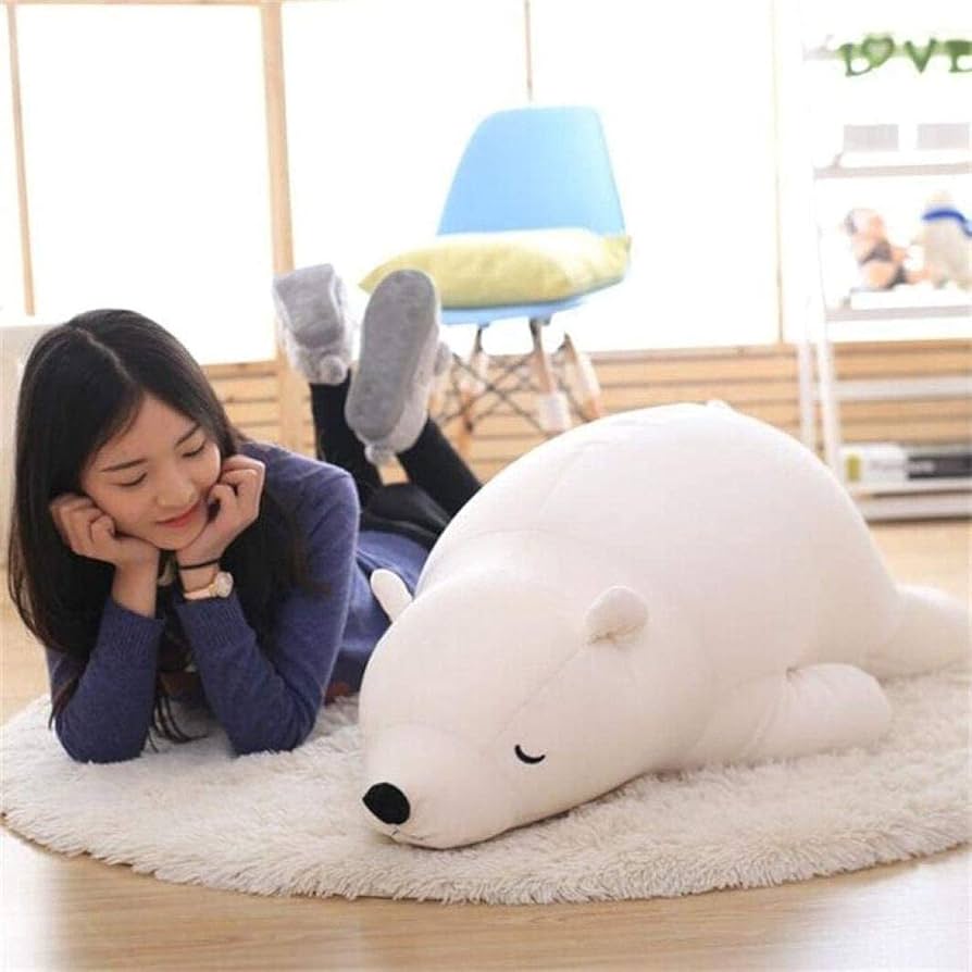 Amazon.co.jp: シロクマ 特大 ぬいぐるみ もこもこ 柔らかい かわいい