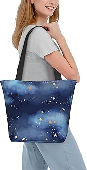 Amazon | [ZXHNB] 夜空の星と雲 トートバック A4 大容量 トート