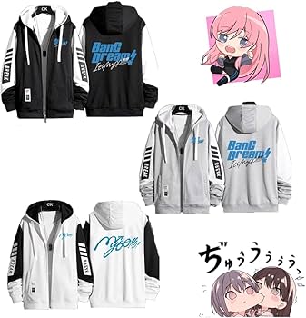 Amazon.co.jp: マイゴ パーカー 長袖 迷子 バンドリ 劇場版 後編