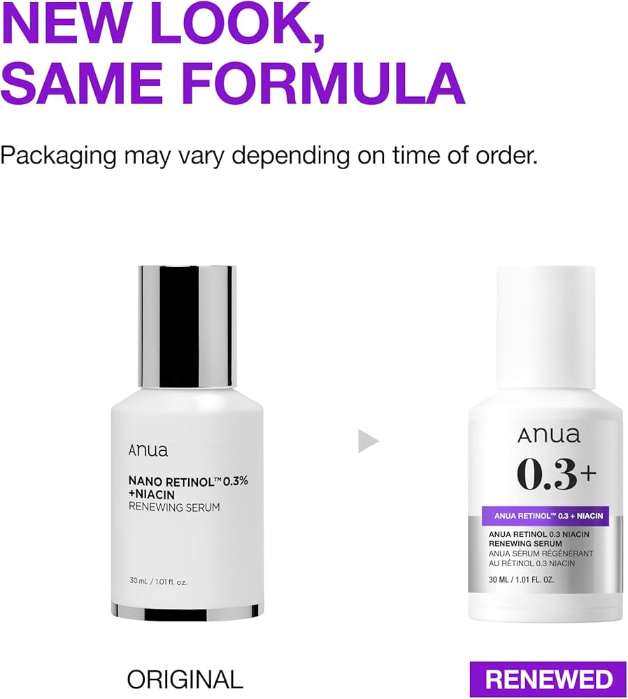 Anua Nano Retinol 0.3% + Niacin Renewing Serum 30ml : Amazon.ca