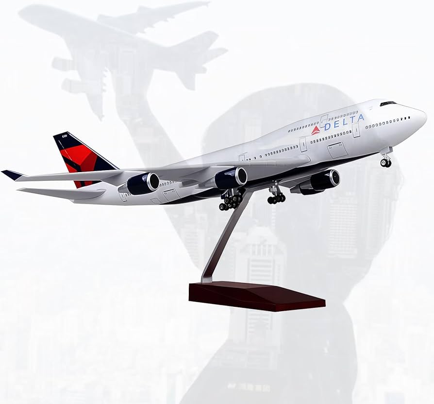 Amazon.co.jp: ODddot 1:150 デルタの航空会社の三角形のボーイング