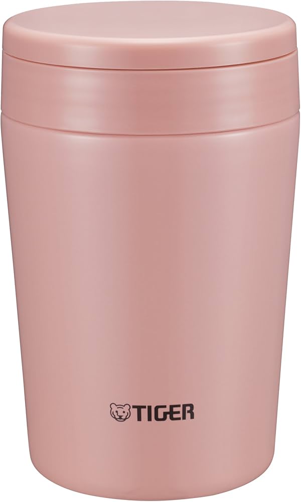 Amazon｜タイガー 魔法瓶 スープ ジャー 380ml クリーム ピンク MCL