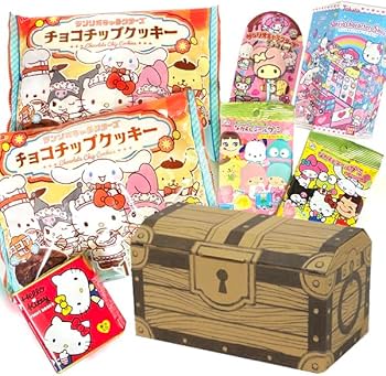Amazon.co.jp: (宝箱 サンリオ セット) お菓子 詰め合わせ (ひなまつり