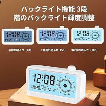 Amazon｜デジタルタイマー 可視化タイマー 液晶ディスプレイ 学習用