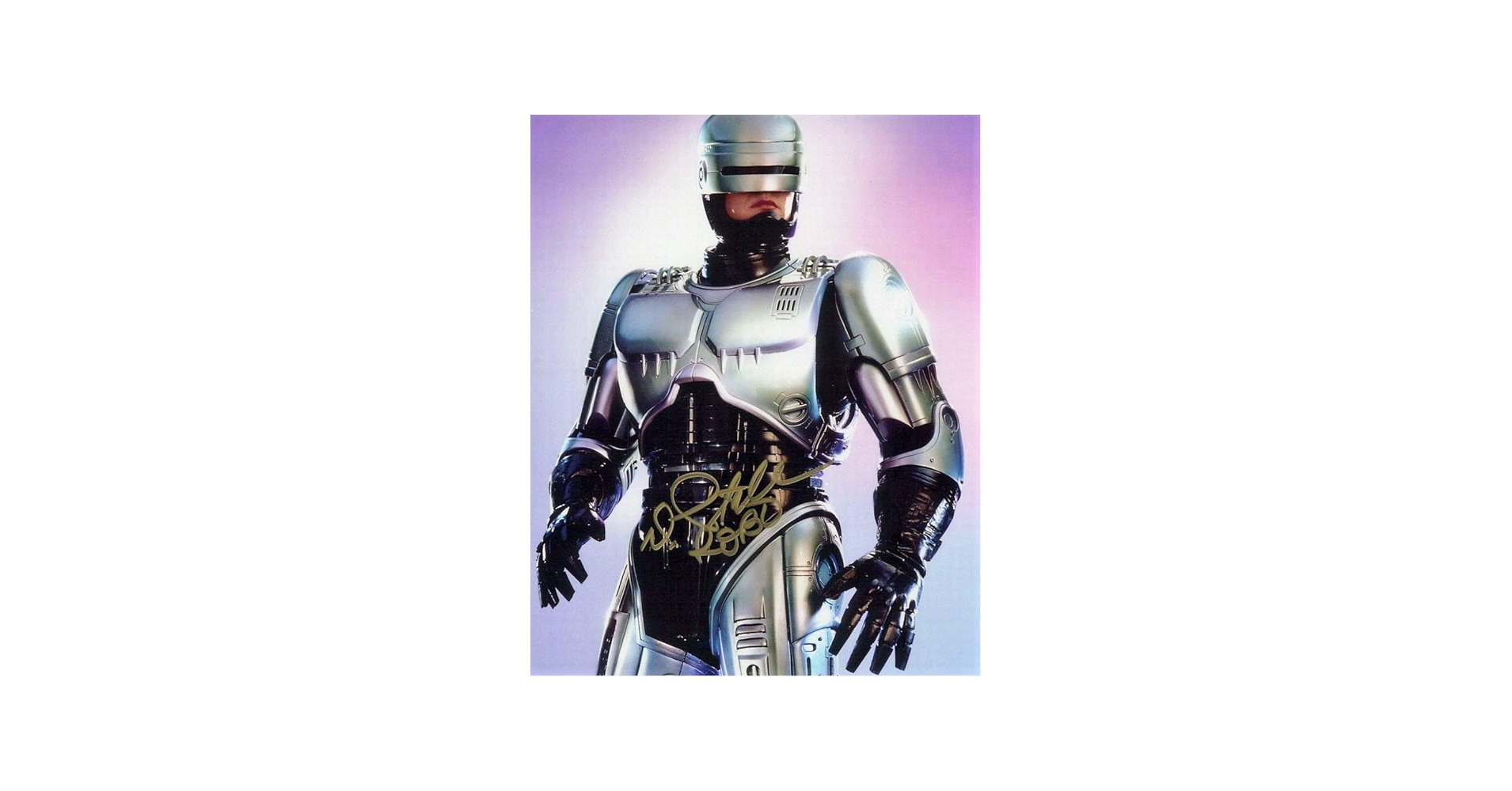 Amazon.co.jp: ◇直筆サイン ◇ロボコップ ◇ROBOCOP ◇ピーター