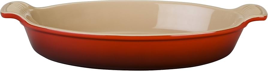 Amazon | (ル・クルーゼ) Le Creuset ヘリテージストーン グラタン皿