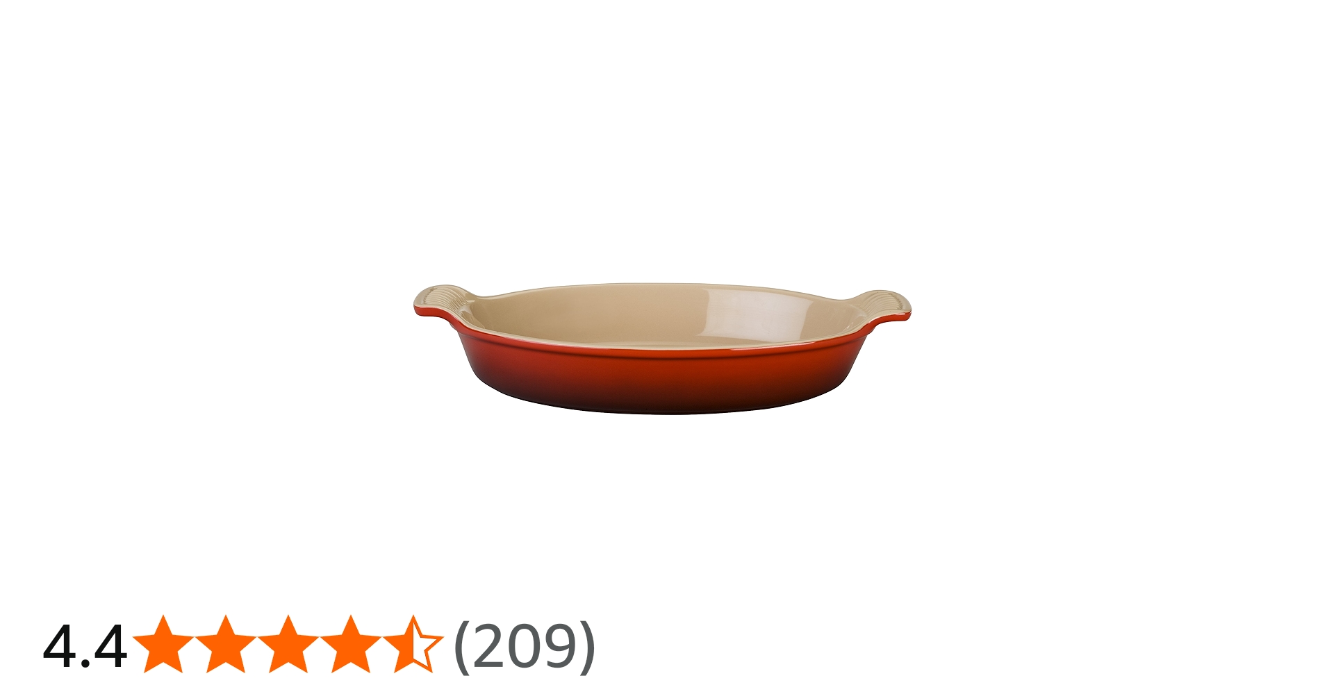 Amazon | (ル・クルーゼ) Le Creuset ヘリテージストーン グラタン皿