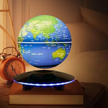 Amazon.co.jp: Vnemofey 地球儀 フローティンググローブ、LEDライト