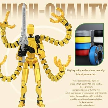 Amazon.com: SGYYSG T13 (Assembly Completed) Action Figure, T 13 3D