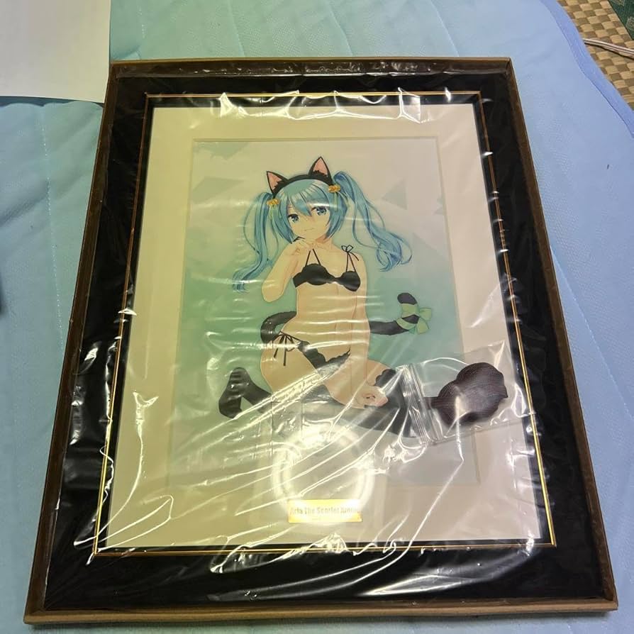Amazon.co.jp: 緋弾のアリア 複製原画 ネモ 猫耳ランジェリー : おもちゃ
