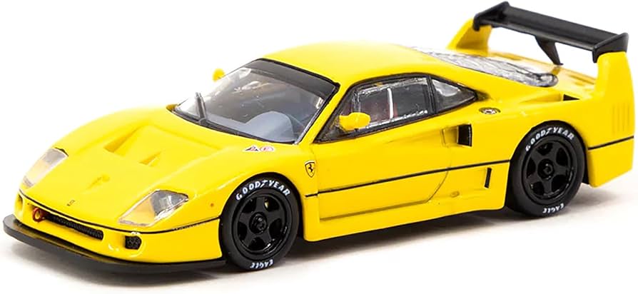 Amazon | 1/64 Ferrari F40 LM Yellow | ミニカー・ダイキャストカー