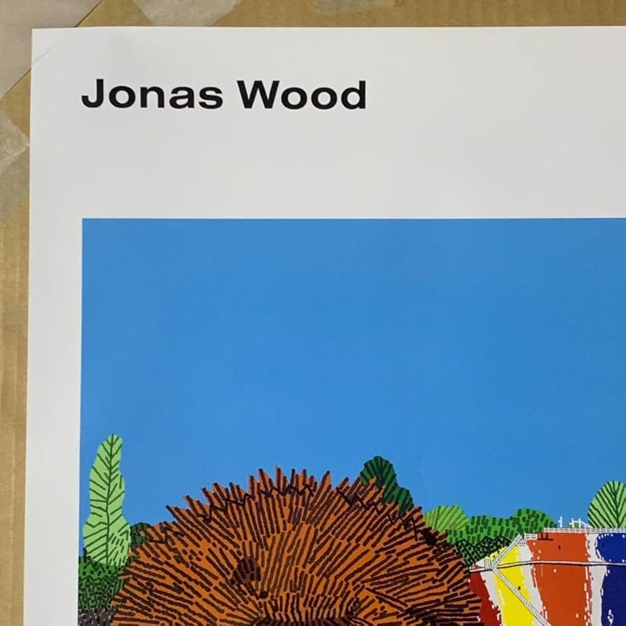 Amazon.co.jp: ジョナスウッド Jonas Wood 植物と動物展 ポスター