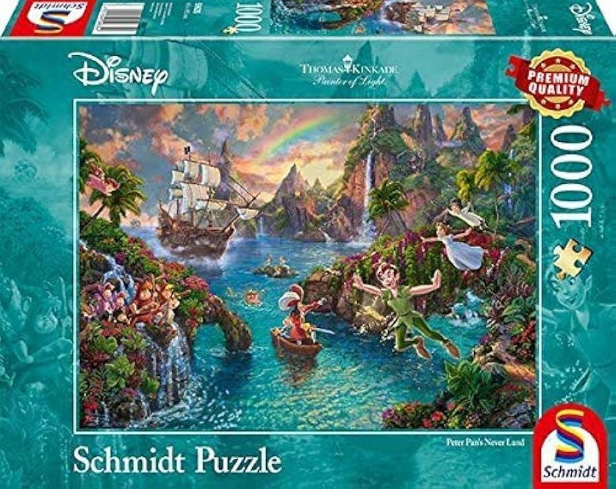 Amazon.co.jp: トーマスキンケード ディスニー ピーターパン パズル