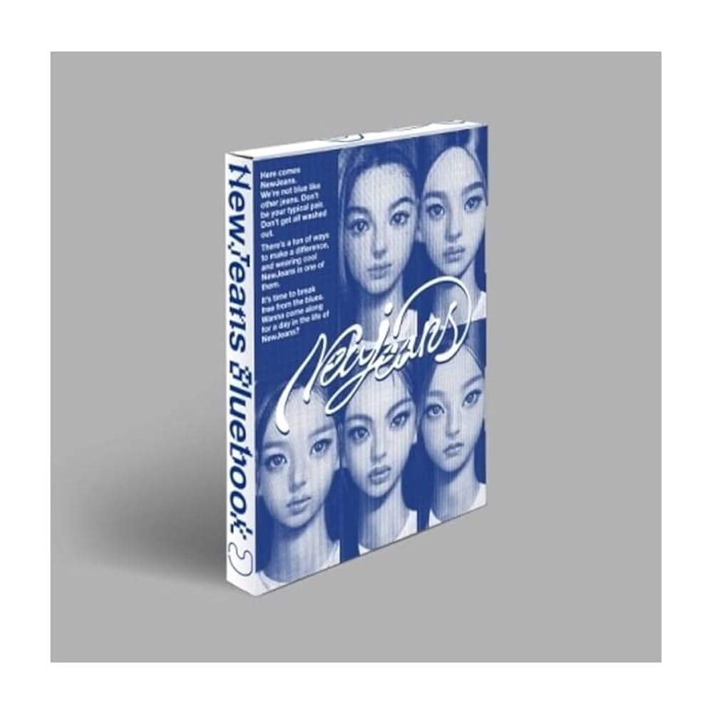Amazon.com: DREAMUS NewJeans New Jeans 1st EP Album Bluebook