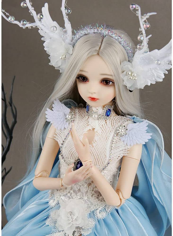 Amazon.co.jp: Meeler BJDドール フルセット1/3 球体関節人形 女の子
