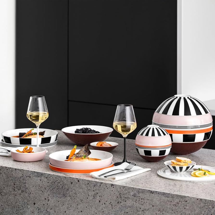 Amazon.com | Villeroy & Boch Iconic Collection La Boule Memphis, 7