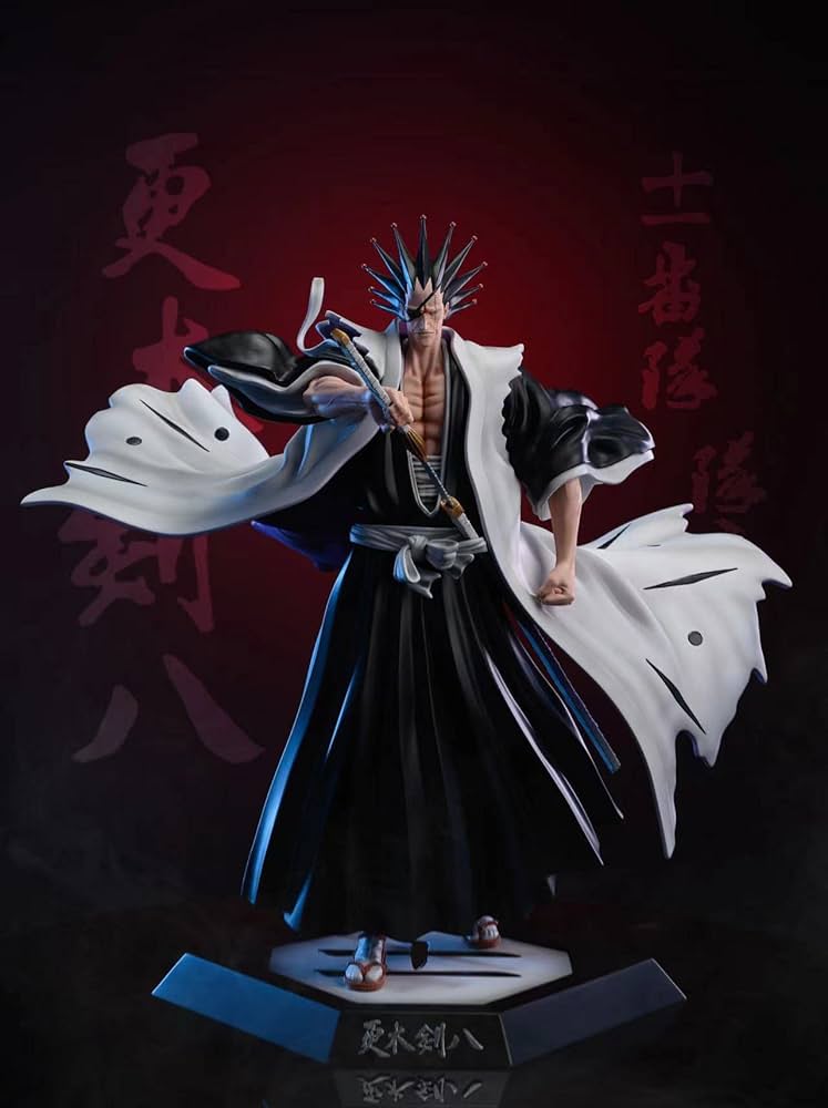 Amazon.co.jp: 更木剣八 草鹿やちる フィギュア 1/6スケール 塗装済み