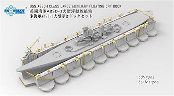 Amazon.com: TAKOM Sprue Brothers 1:700 /Snowman Model - USS ABSD-1