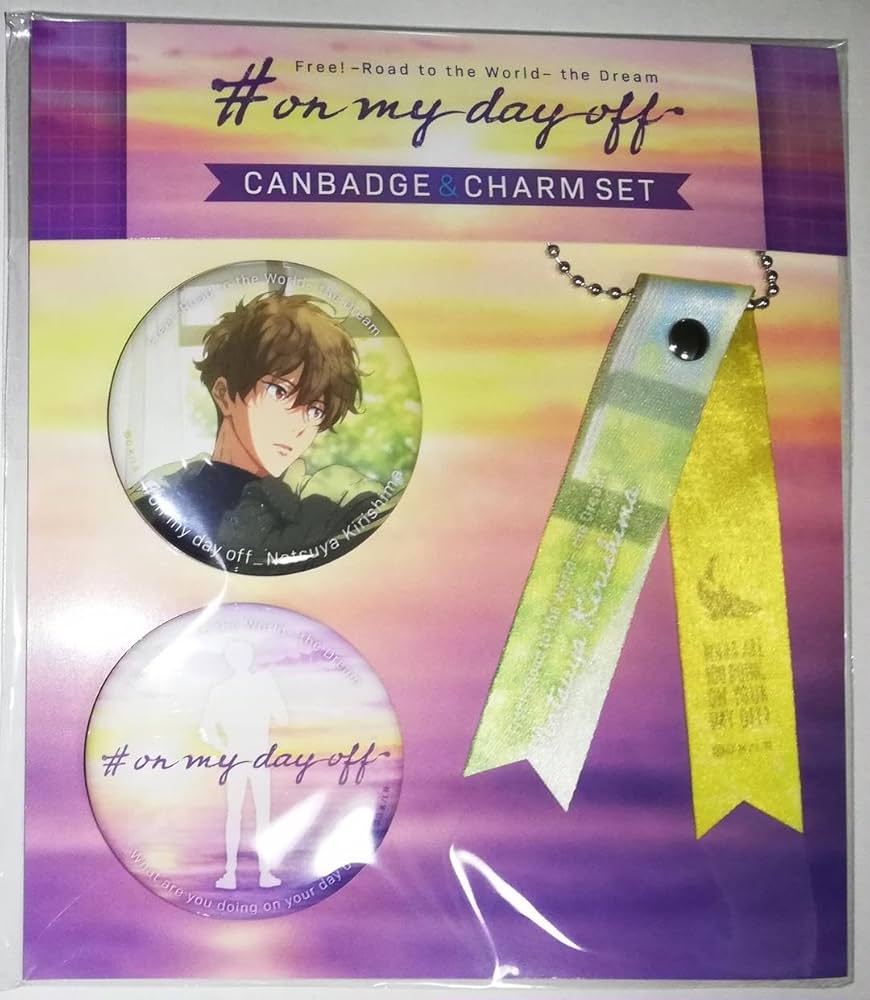Amazon.co.jp: Free! RW 桐嶋夏也 缶バッジ チャームセット on my day