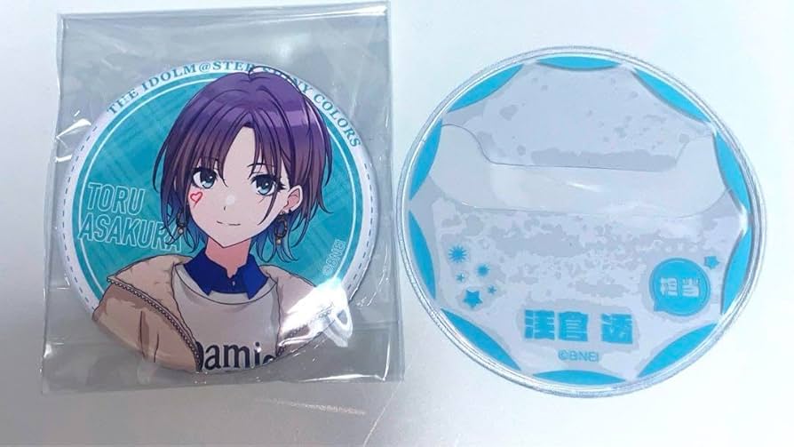 Amazon.co.jp: シャニマス 缶バッジ カバー付き 渋谷109 浅倉透 : おもちゃ
