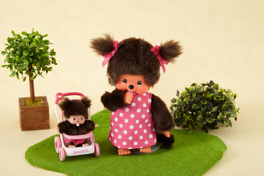 Amazon.co.jp: モンチッチ モンチッチちゃん ぬいぐるみ ベビーカー