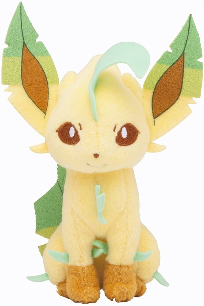 ポケモン コロぬい ブースター リーフィアマスコット ぬいぐるみ