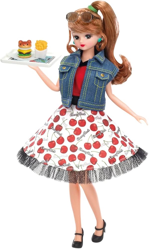 Amazon.co.jp: リカちゃん ドール #Licca #ロカビリーチェリー : おもちゃ