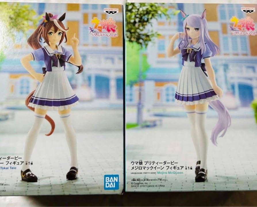 Amazon.co.jp: ウマ娘 プライズフィギュア 2種類セット : おもちゃ