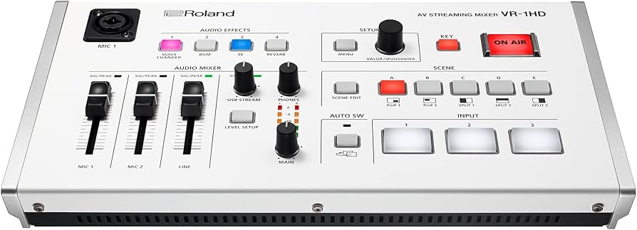 Amazon | Roland ローランド AVストリーミングミキサー VR-1HD ライブ
