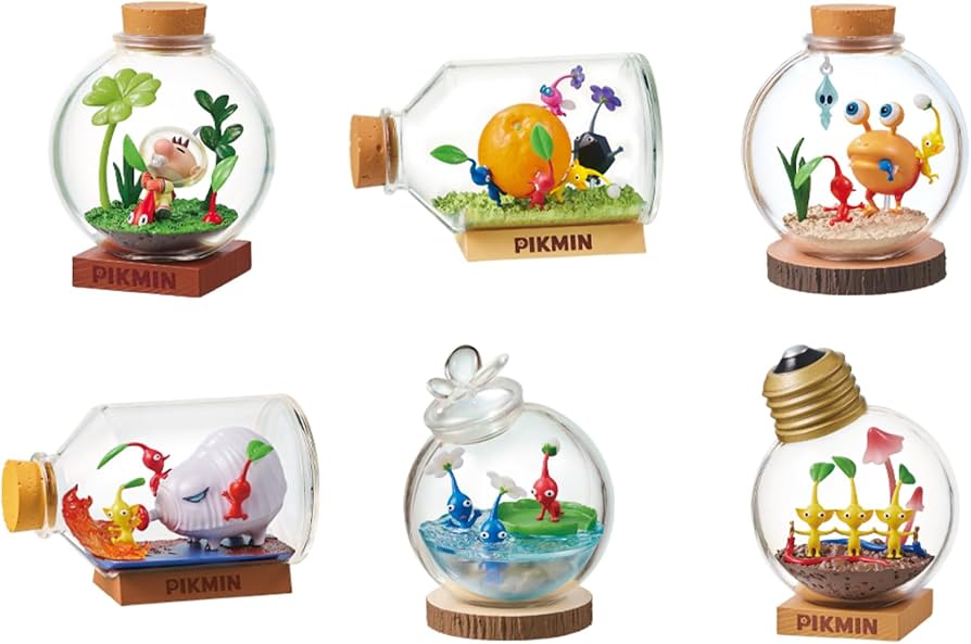 Amazon.com: Re-Ment-Pikmin Terrarium Collection-Trading Figure- 1