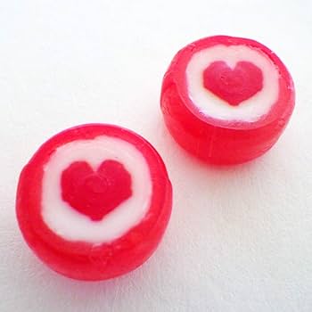 Amazon.co.jp: ハート細工飴 ハート お菓子 (50個入り) : 食品・飲料・お酒