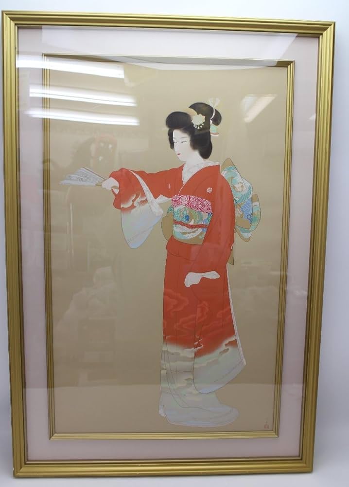 Amazon.co.jp: レア 女流画家最高峰 上村松園 序の舞 エディションHC