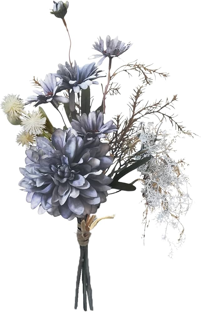 Amazon｜upFRAME 造花 花束 フェイクブーケ くすみカラー おしゃれ