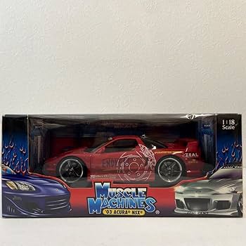 Amazon | MUSCLE MACHINES 1/18 Acura NSX 2003年 NA2 TUNERS カスタム