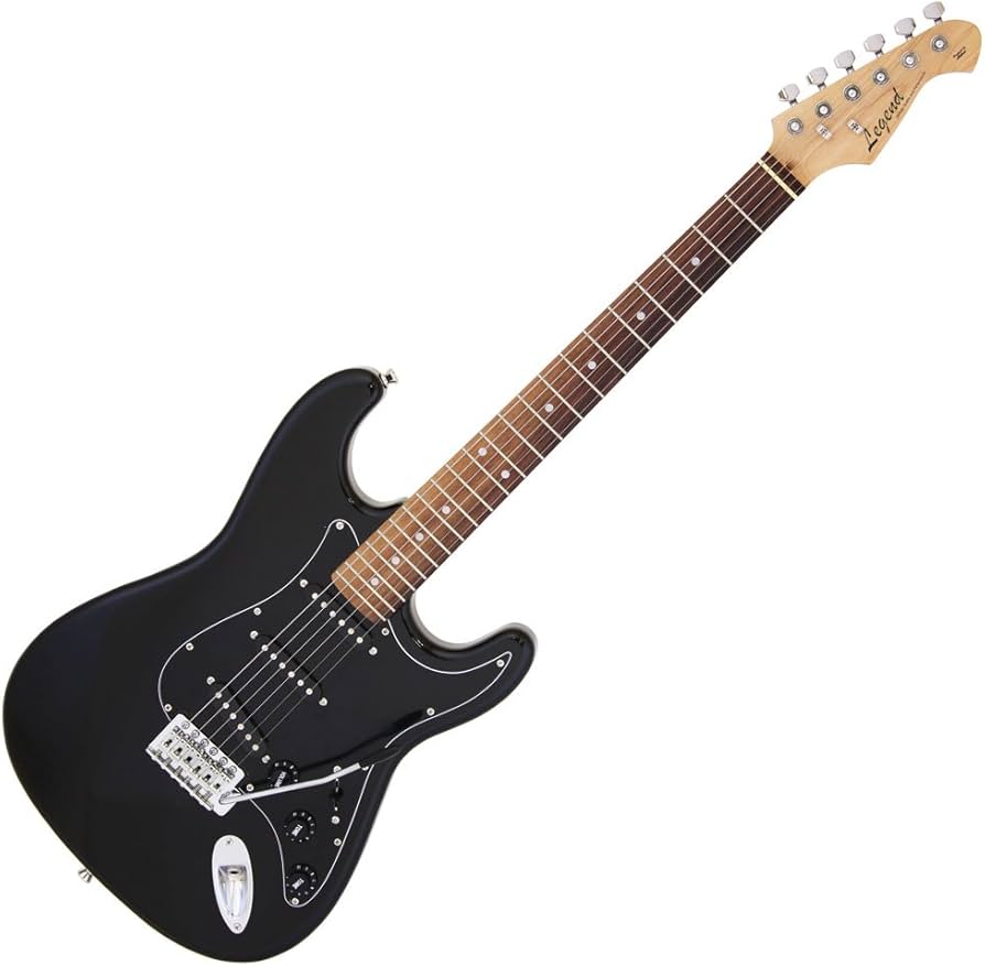 Amazon | Legend エレキギター LST-Z B BK ブラックピックガード