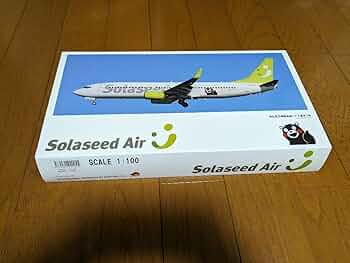 Amazon.co.jp: ソラシドエア 飛行機模型 1 100 くまモン号 : おもちゃ