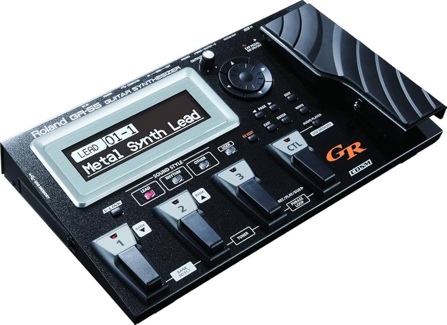 Amazon.com: Roland GR-55S-BK Guitar Synthesizer (GR-55S-BK