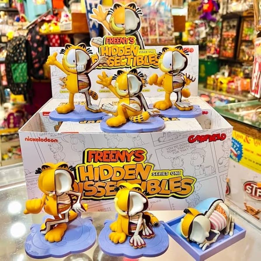 Amazon.co.jp: Freeny's Hidden Dissectible GARFIELD 解剖 フィギュア